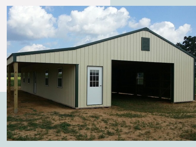 Строительство конюшен в Гулькевичах