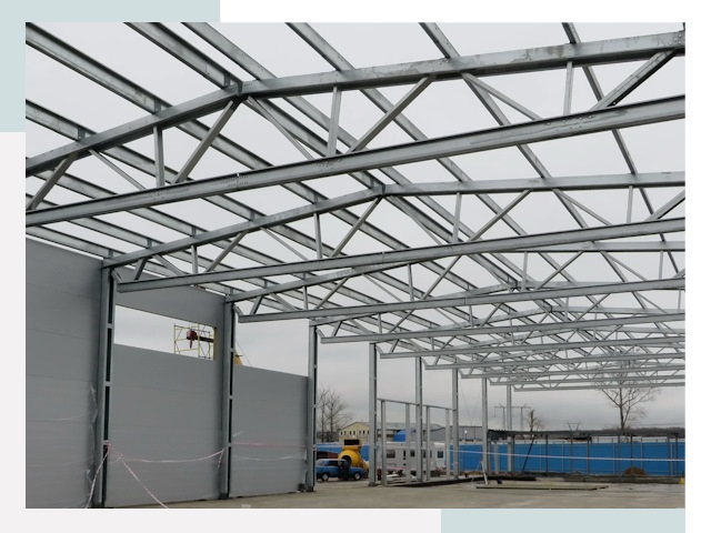 Строительство складов в Гулькевичи от 622 руб. за м²