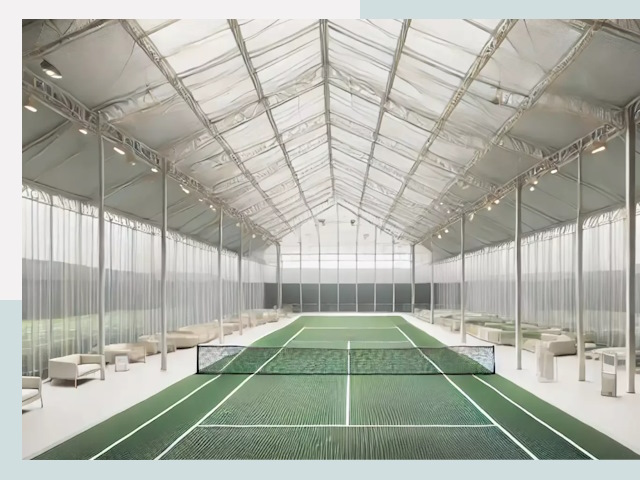 Строительство теннисных кортов в Гулькевичах