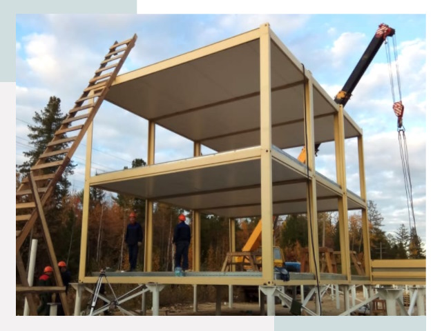 Строительство модульных здания Гулькевичи