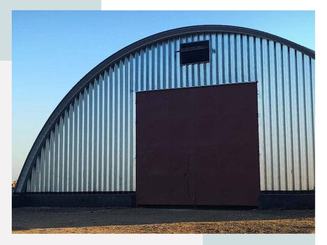 Бескаркасные ангары в Гулькевичах