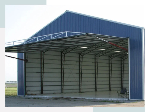 Прямо стенные ангары в Гулькевичах