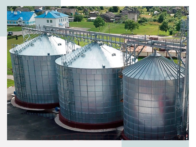 Металлические силосы в Гулькевичах