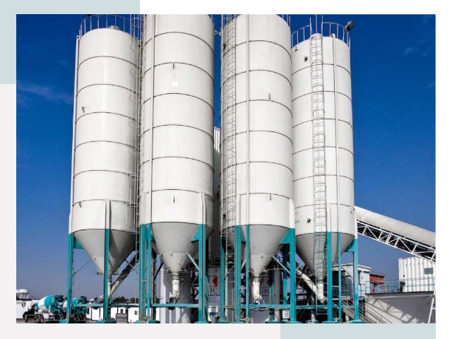 Строительство цементных силосов в Гулькевичах