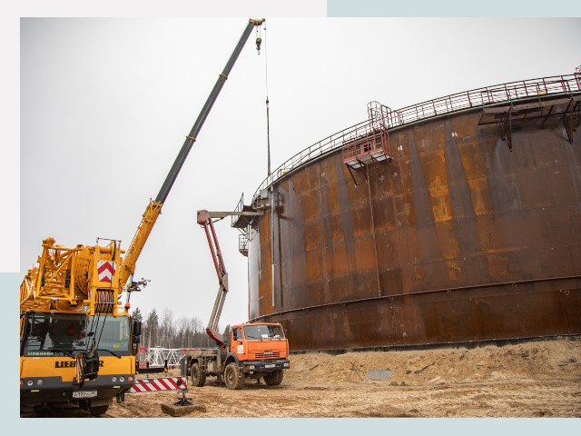 Монтаж резервуаров в Гулькевичах от 622 руб. за м³