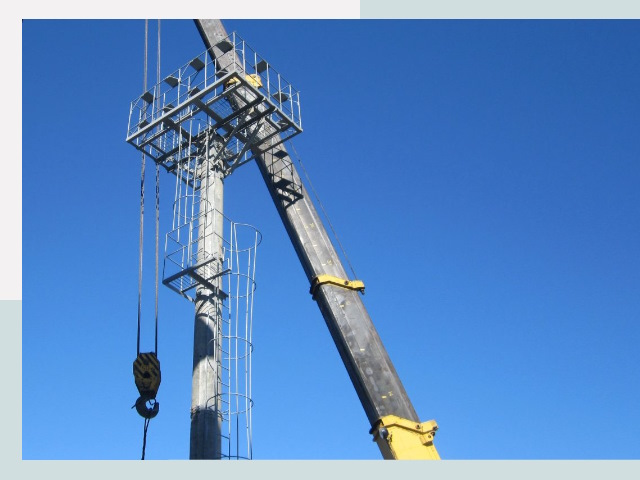 Монтаж осветительных мачт в Гулькевичи от 622 руб.