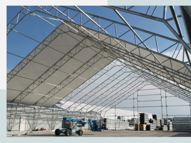 Каркасно-тентовые сооружения от СтальСтрой-Гль по цене 622 руб.
