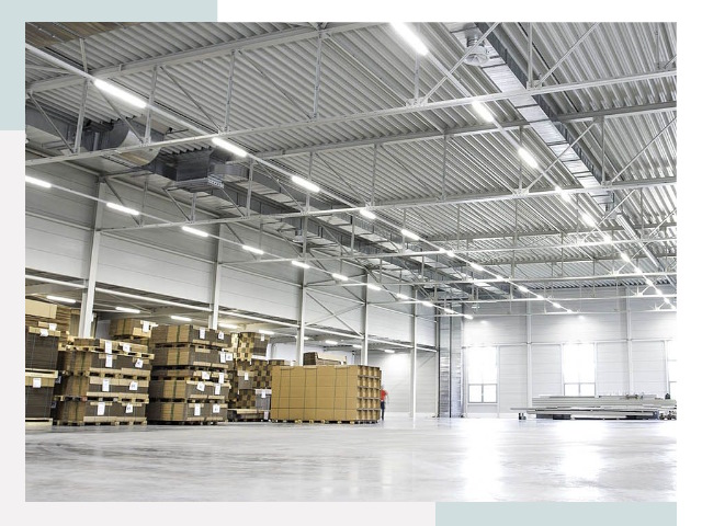 Освещение ангаров в Гулькевичах