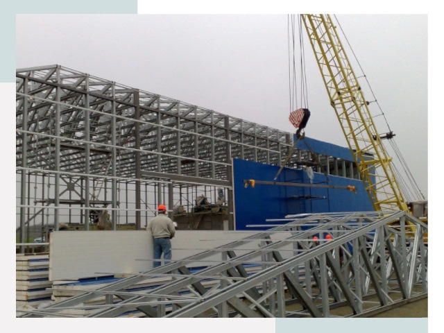 Монтаж ангаров в Гулькевичах